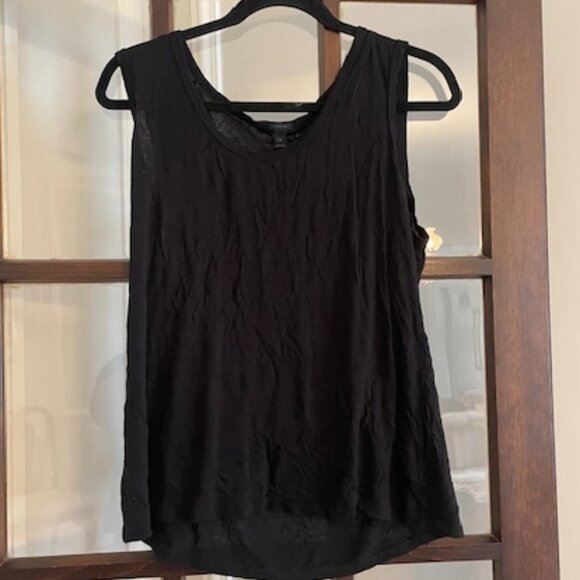 J.Crew Black Tank, Size XL. - Picture 1 of 4